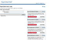 Desktop Screenshot of payerdirecthub.com